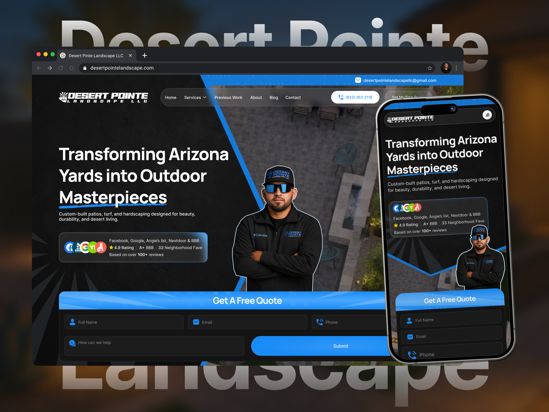 Desert Pointe website