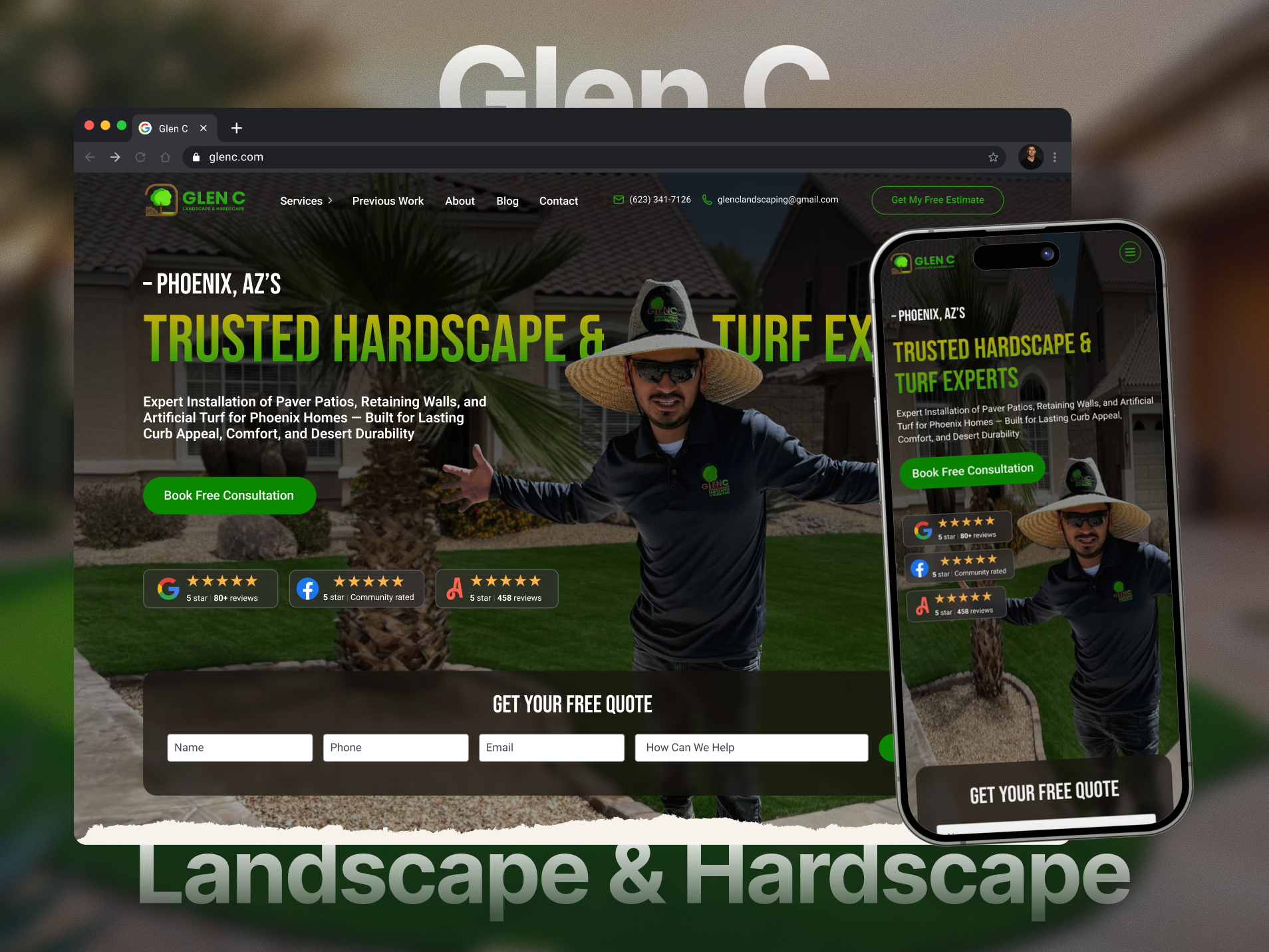 Glen C website